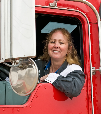 Female Truck Driver