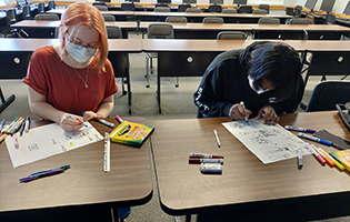 Students Drawing